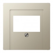 Накладка для USB зарядки и акустических розеток Jung A Слоновая кость