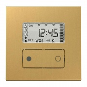 Накладка электронного таймера 201TE "Комфорт" Jung LS Латунь Classic