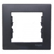 Рамка Sedna 1 пост, графит