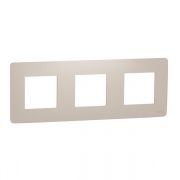 Рамка Unica Studio 3  поста, бежевый