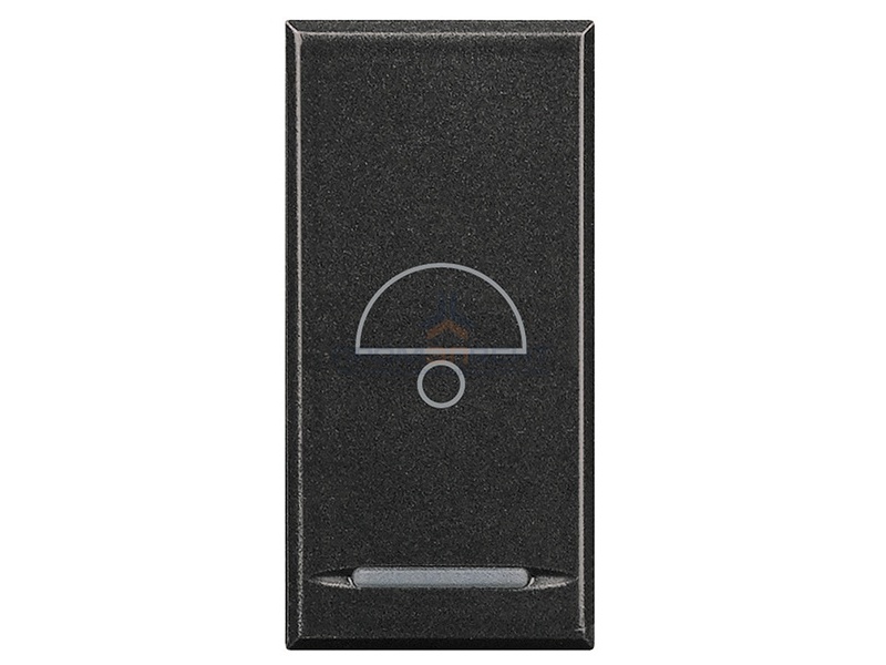 Axolute Клавиши с символами для системы автоматизации для 1 функции - 1 модуль, Колокольчик, цвет ан