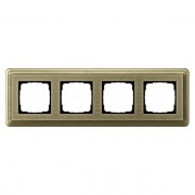 Рамка 4-ая Gira ClassiX Art Бронза/Бронза