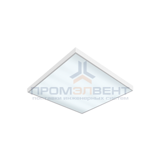 Светодиодный светильник "ВАРТОН" офисный встраиваемый 595*595*50 мм 36 ВТ 4000К диммируемый по DALI класс защиты IP40