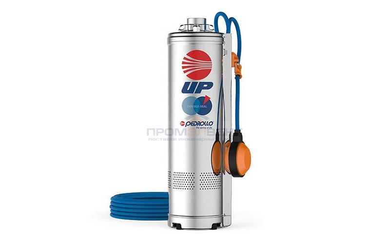 Насос колодезный Pedrollo UPm 4/4-GE (0,75 кВт, Qmax 120 л/мин, Hmax 52 м, 1x230В, с поплавком)