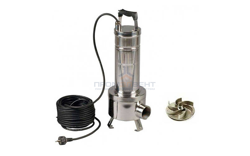 Насос фекальный DAB FEKA VS 1000 T-NA - 1,3 кВт (3x400 В, Hmax 11 м, Qmax 24 м³/ч, кабель 10м)