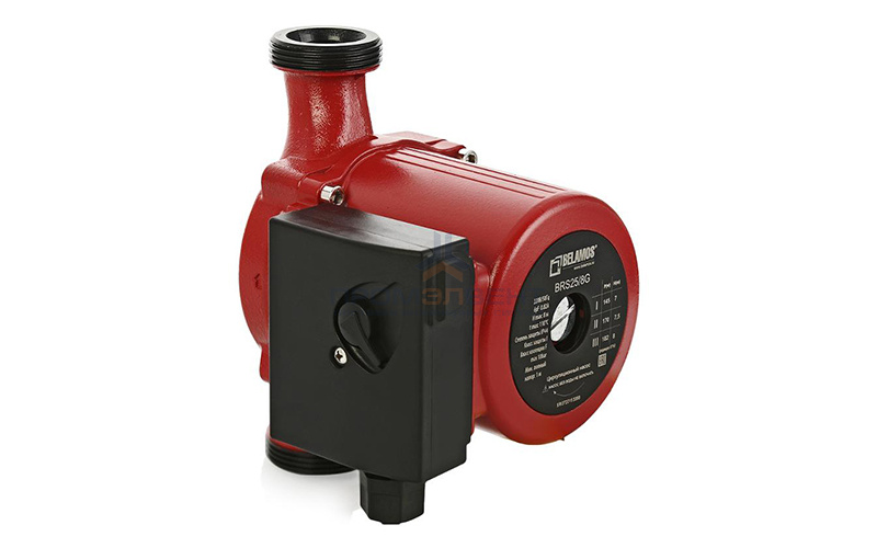 Насос циркуляционный Belamos BRS 25/8G - 0,18 кВт (однофазный, PN10, Qmax 88 л/мин, Hmax 8 м)