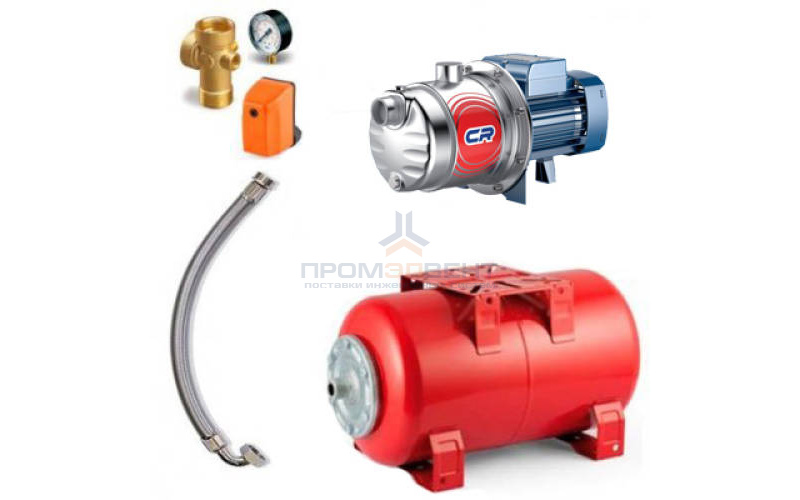 Насосная станция Pedrollo HYDROFRESH 2CRm 80-50 CL - 0,37 кВт (Qmax 70 л/мин, 1x230В, с/х)