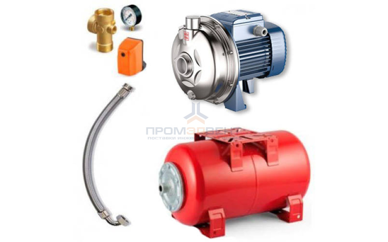 Насосная станция Pedrollo HYDROFRESH CP-ST4 150-24 CL - 0,75 кВт (Qmax 150 л/мин, 1x230В)