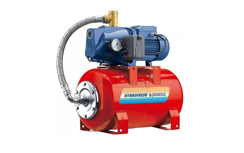 Насосная станция Pedrollo HYDROFRESH PKm 70-24 CL - 0,60 кВт (Qmax 50 л/мин, 1x230В)