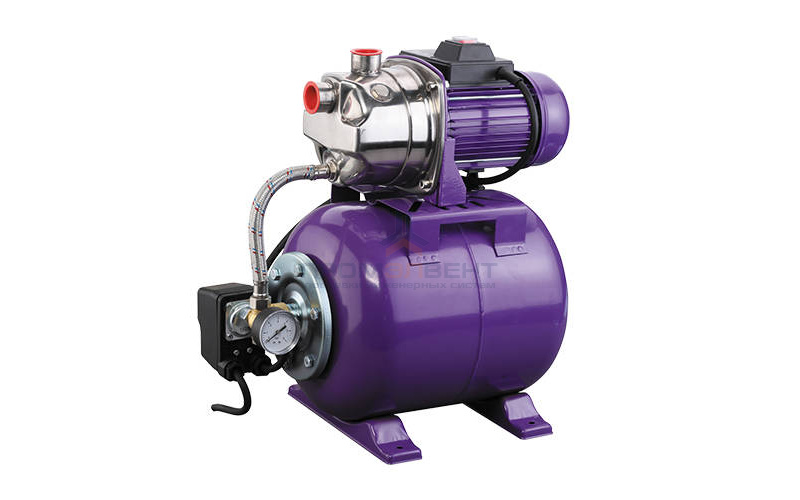 Насосная станция Termica APS 100 inox - 1 кВт (однофазный, PN4,4, Hmax 44 м, Qmax 3,5 м³/ч)