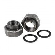 Трубное присоединение для насосов Grundfos - G1"1/2 × Rp1"1/4 AG (чугун, комплект 2 шт)