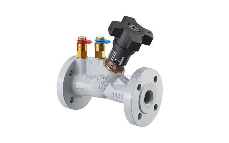 Вентиль регулирующий Oventrop Hydrocontrol VFC (6 бар) - Ду32 (с фланцами по DIN EN 1092-2)