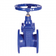 Задвижка чугунная RUSHWORK 101 - Ду65 (ф/ф, PN16, Tmax 110°C, ручка-штурвал)