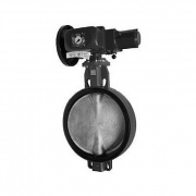 Затвор дисковый поворотный Danfoss SYLAX - Ду450 (PN16, 120°C, диск нерж.сталь, электропривод 380В)