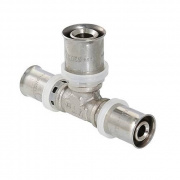 Тройник переходной VALTEC VTm.231 - 32 x 26 x 26 (прессовой, для металлопластиковых труб)