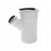 Тройник с уменьшенным отводом на 45° REHAU RAUPIANO PLUS - 200 x 160 (для внутренней канализации)