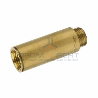 Удлинитель резьбовой STOUT - 1/2" длина 20 мм (ВР/НР, латунь без покрытия)