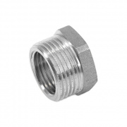 Футорка STOUT - 3/4" x 3/8" (никелированная)