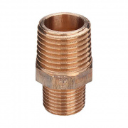 Ниппель редукционный Viega 3245 - 1"1/2 x 1"1/4 (резьбовой, бронза без покрытия)