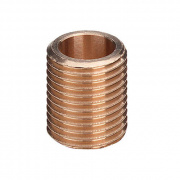 Ниппель сплошной Viega 3531 - 1"1/4 (резьбовой, бронза без покрытия)