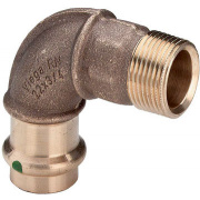 Отвод 90° Viega G3 Sanpress 2214 - 12 x 3/8"