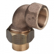 Отвод 90° разъемный Viega R4 94096G - 15 x 1/2" (пайка, для медных труб)
