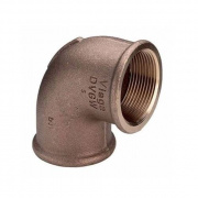 Отвод 90° редукционный Viega 3090 - 3/4" x 1/2" (ВР/ВР, резьбовой, бронза без покрытия)