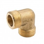 Отвод 90° с наружной резьбой ELSEN METALIT EBF10 - 1/2" (латунь без покрытия)