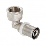 Переход на внутреннюю резьбу угловой VALTEC VTm.252 - 26 x 3/4" (прессовой, для металлопласт. труб)