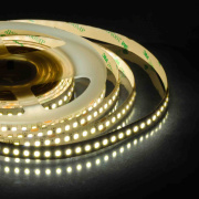 LSE-150 Светодиодная лента, 12В, 9,6Вт/м, smd2835, 120д/м, IP65, 440Лм/м, ширина подложки 8мм, 5м, теплый белый