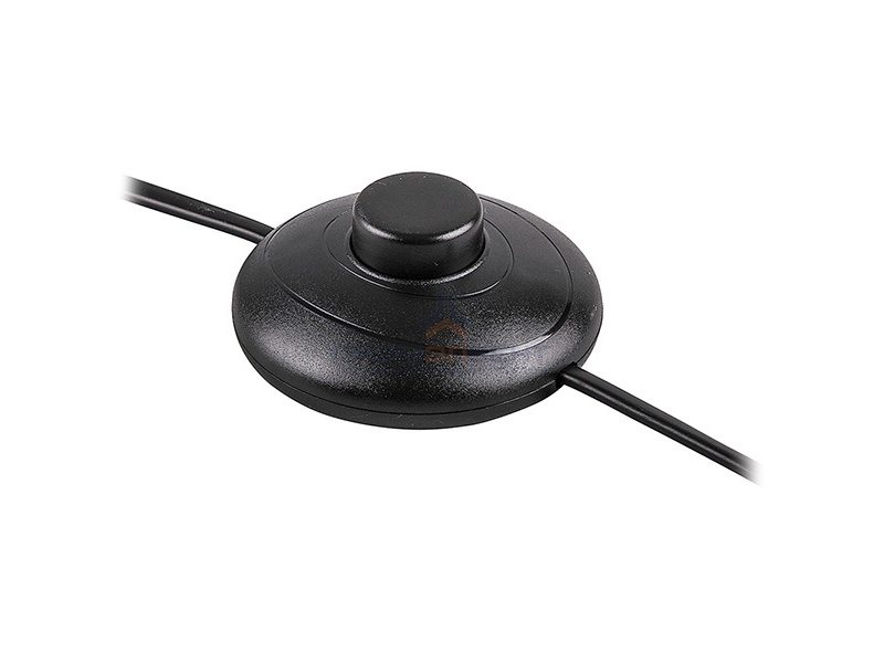 Сетевой шнур DM106 (с ножным выключателем) пластик черный