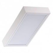 Накладной опаловый светильник TL218 OL EL 2х18 Вт ЭПРА 620х310х85