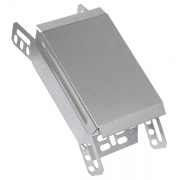 Поворот 45° вертикальный внешний с крышкой для лотков 100х400 ИЭК