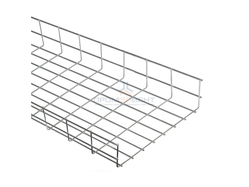 Лоток проволочный усиленный 85х300х3000 ИЭК толщина проволоки 5мм ГЦ