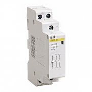 Контактор модульный КМ20-20 AC 20А 2Н.О катушка 220В ИЭК
