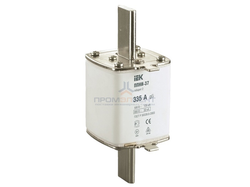 Плавкая вставка предохранителя ППНИ-37, габарит 2,  355А   ИЭК