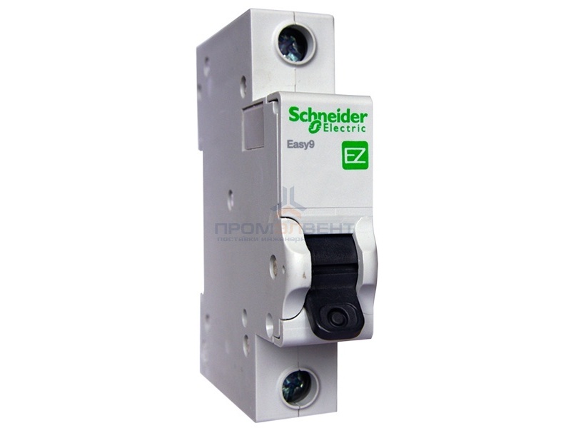 Автоматический выключатель Schneider Electric EASY 9 1П 10А С 4,5кА 230В (автомат)
