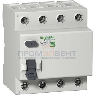 УЗО Easy9 4П 63А 300мА AC 230В Schneider Electric