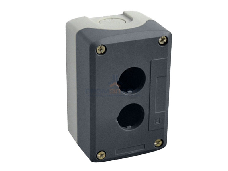 Корпус кнопочного поста Schneider Electric XALD02 на 2 отверстия