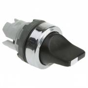 Переключатель ABB M2SS1-20B (короткая ручка) черный 2-х поз. (корпус) 45° с фиксацией